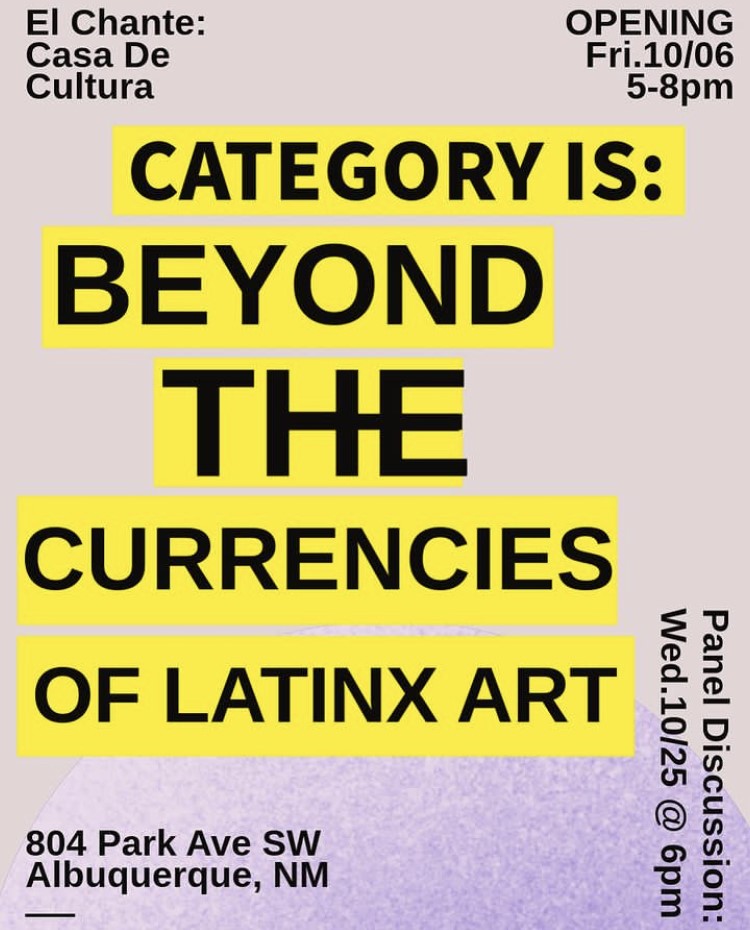 Catagory Beyond the currencies of Latinx art