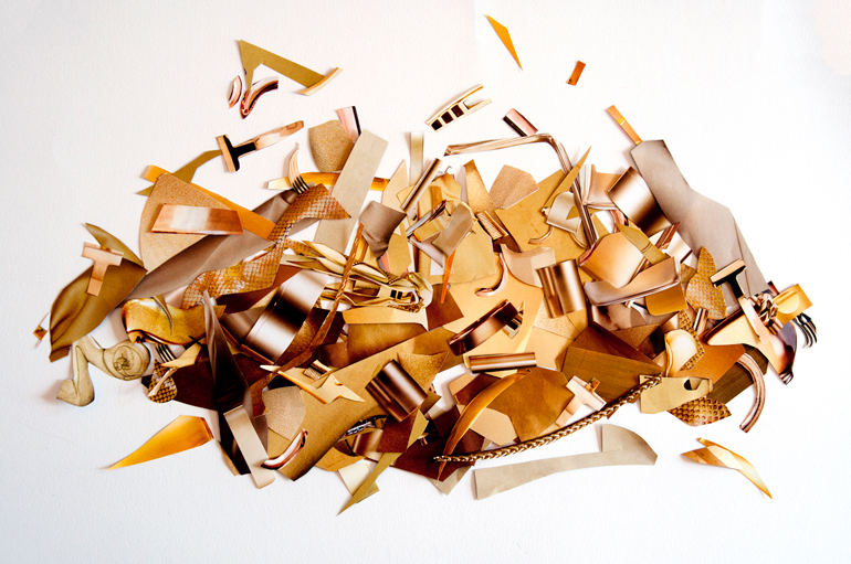 Gold Collage