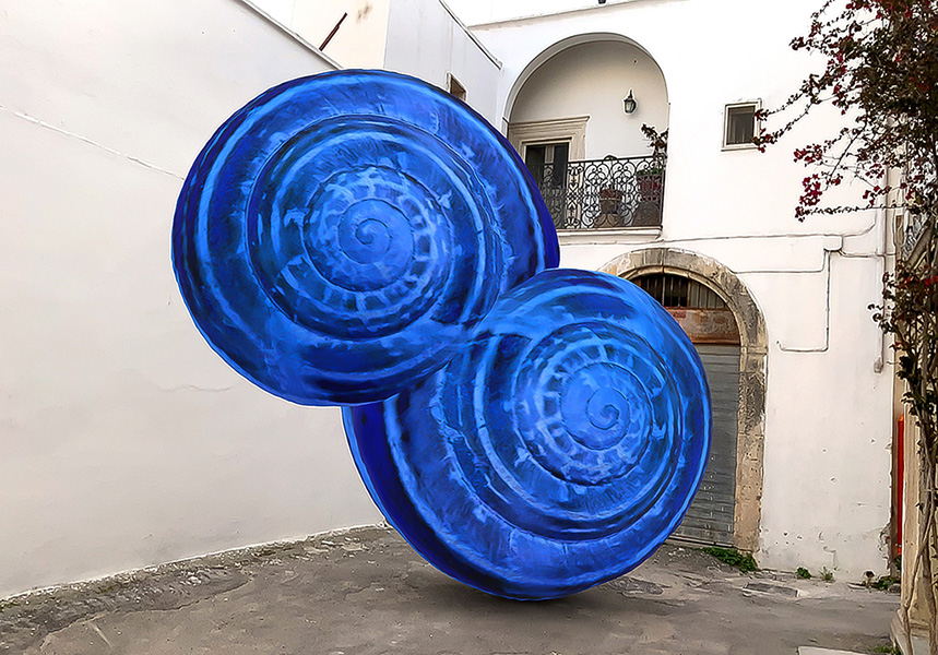 In Residence Corte Tripio- virtual installation Galatina, Italy