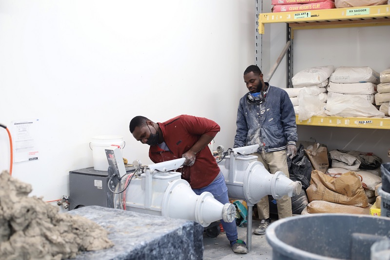 Ceramic Graduate student TA